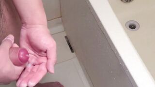 Japanese Reitaro is excited in his first solo masturbation sesh