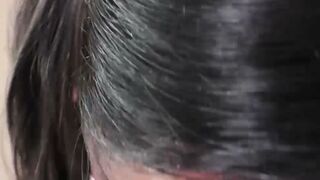 Latina tgirl Melissa Azuaga fucks stud before cumming