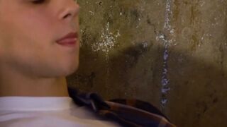 Trent Ferris gives in to his lust and fuck his friend Troy Accola