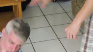 Stepson Frank Funsize dominates his submissive DILF Richard Lennox