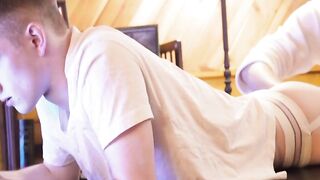 Kinky adult LeGrand Wolf played with my butt before plugging his dick into it