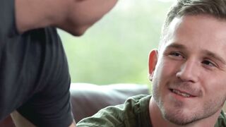 Kyle Wyncrest is caught between lustful buddies Kane Fox and Andrew Delta