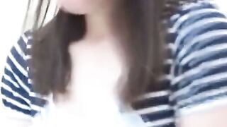Hairy pussy Japanese girls peeing up close in hot compilation