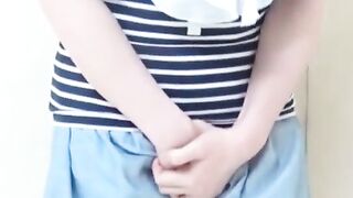Hairy pussy Japanese girls peeing up close in hot compilation