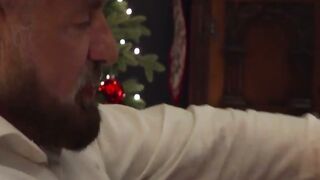 Mature hottie Felix Kamp masturbates my extra hung penis until cumshot