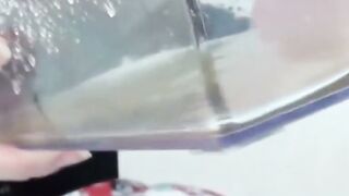 Kinky brunettes pissing in naughty hidden camera adventures
