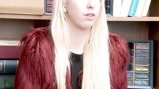 Shoplifter Darcie Belle gets fucked by a guard to avoid jail