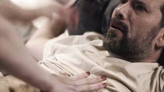 Lonely morgue employee Tommy Pistol is surprised to see Ashley Lane alive and horny