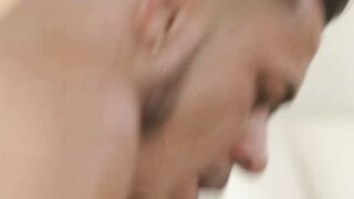 Hung Deep Dic shoves his long rod to penetrate the inside of my bubble butt