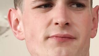 Sexy British twink Scott Wiliams loves handjob action