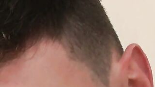 Sexy British twink Scott Wiliams loves handjob action