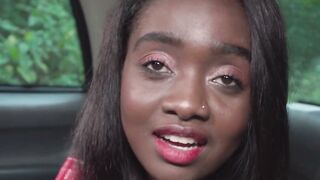 My fiery big dick drives inside Ebony Blair Saenz deep dark vagina