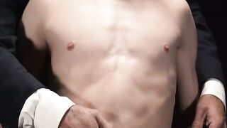 Dominant Dale Savage fingered the rounded ass of hot Marcus Ryan in a rough ass pound