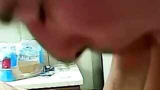 Casual boy Shane Allen anal fucked in a kitchen threesome by Ayden James and Kelly Co