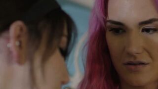 Sultry tranny Lena Moon gives my moist mouth and ass deep penetration