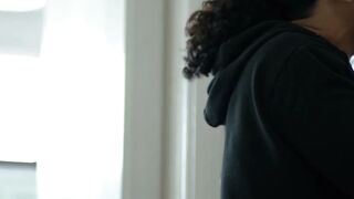 I sucked Jordan Jamesons black cock before he ravaged my shaved hole