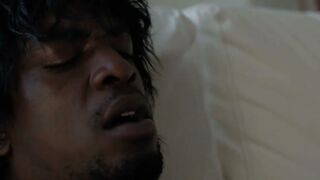 I sucked Jordan Jamesons black cock before he ravaged my shaved hole