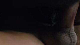 Sizzling hot Cesar Xes covered my dark face with his sticky white cum
