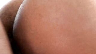 Slutty stud Zario Travezz masturbates his cock while I prick his ass