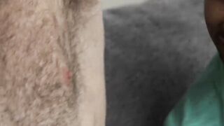 Adult Ricky Larkin erupts his cum on my shaped abs after our anal sesh
