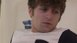 Bi stepbrothers Calvin Banks and Troy Accola enjoy their anal time together