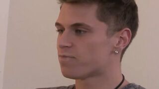 Bi stepbrothers Calvin Banks and Troy Accola enjoy their anal time together