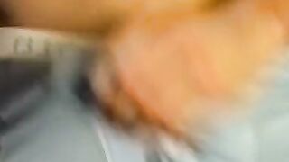 Undie wearing homosexual takes a shower and masturbates