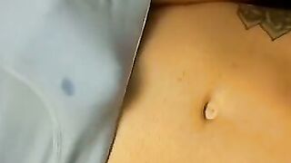 Undie wearing homosexual takes a shower and masturbates