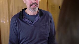 Teen slut Elle Rose gives grandpa Michael a good time