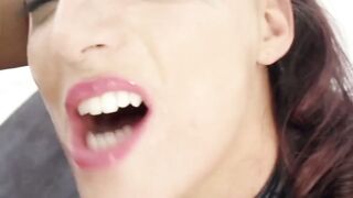 Tall skinny Lyen Parker has her sexual and anal limits tested