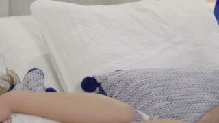 Petite blonde Athena Faris is pussy railed by hung daddy
