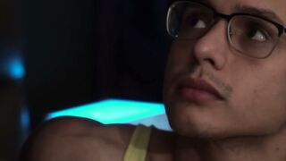 Nic Sahara catches Jaime Steel spying and gives him a fucking lesson