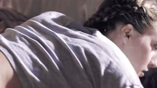 Sultry gal Cadence Lux rides on my big dick while kissing me fervently