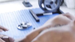 Fitness Freak's Hot Sweat Session With Personal Trainer - Beaux Bank