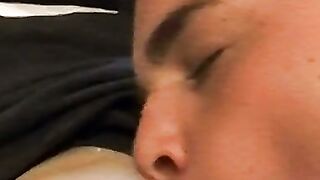 Seduction & Smoking - Erotic Blowjob by HOT Babe DUSTIN AND IAN in HD