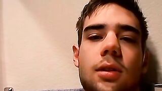Zack Randalls' Bathroom Masturbation Adventure - Hot Shower Fun