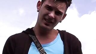 Threesome Frenzy - Twinks Go Wild In A Moving Car With Hot Sex Scenes And Big Dick Action!