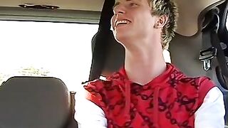 Twink Threesome - Backseat Breeders" or "3way Fucked Hard In The Car" with tags like #twunks-fucking, threesome, twins, analized, ass-lick