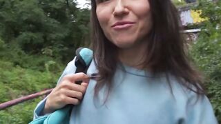 Outdoor Quickie Blowjob - Stranger Paid For A Hot Babe's Sexual Services