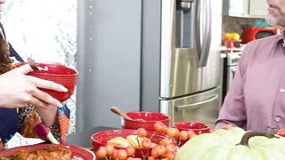 Holiday Surprise! Husband Shares Wife With Friend For Christmas Gift