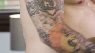 Scarlet-Alexis' Sensual Blowjob & Riding Big Dick - POV Sex with Hot Redhead