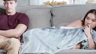 Hot & Horny Brunette Babe Kimmy Kimmel Fucked Hard By Her New Roomie