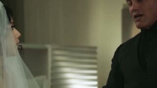 Stepson watching his stepdad fucking his wife after wedding