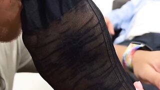 Grandpa's Foot Worship - barely legal Handsome Guy Sucks Old Man Feet And Toes In Detail