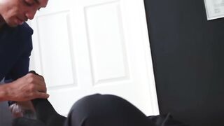 Foot Job Queen - Foot Fetish Goddess Aj Slon Jerks Off Huge Black Dick