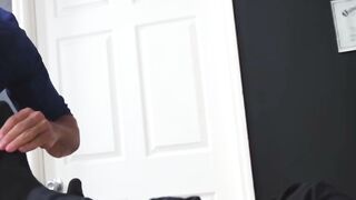Foot Job Queen - Foot Fetish Goddess Aj Slon Jerks Off Huge Black Dick