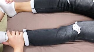 Imperial Hunk's Footjob & Blow Job - POV View With Close-ups