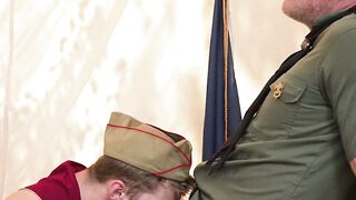 Daddy's Boy Scouts - Raw Anal Sex with Older Man