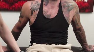 Ink-Slinging Hunks - Fisting Massage Session with Bailey Wylde & Sean Durant