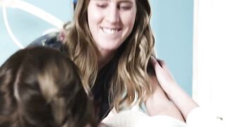 Hot Bestie Pussypalates - Girls Share Intimate Moments in Bathroom